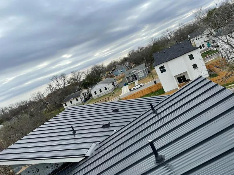 Standing seam metal roof panels with vents for Skylight Repair in Skowhegan